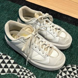 NEW BALANCE CT302 White & Green Sneakers